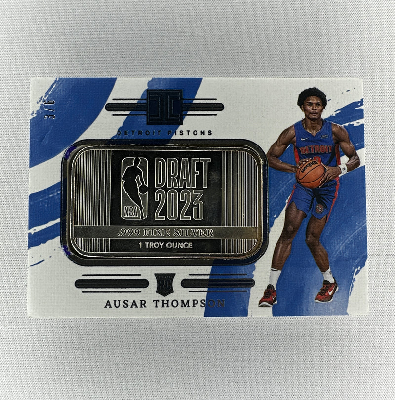 2023 Impeccable Ausar Thompson 1oz Silver Bar Rookie RC #2 /6-1
