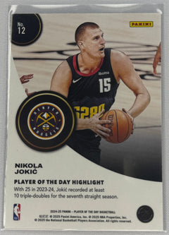 2024 Nikolai Jokić /99 Player Of the Day￼-2