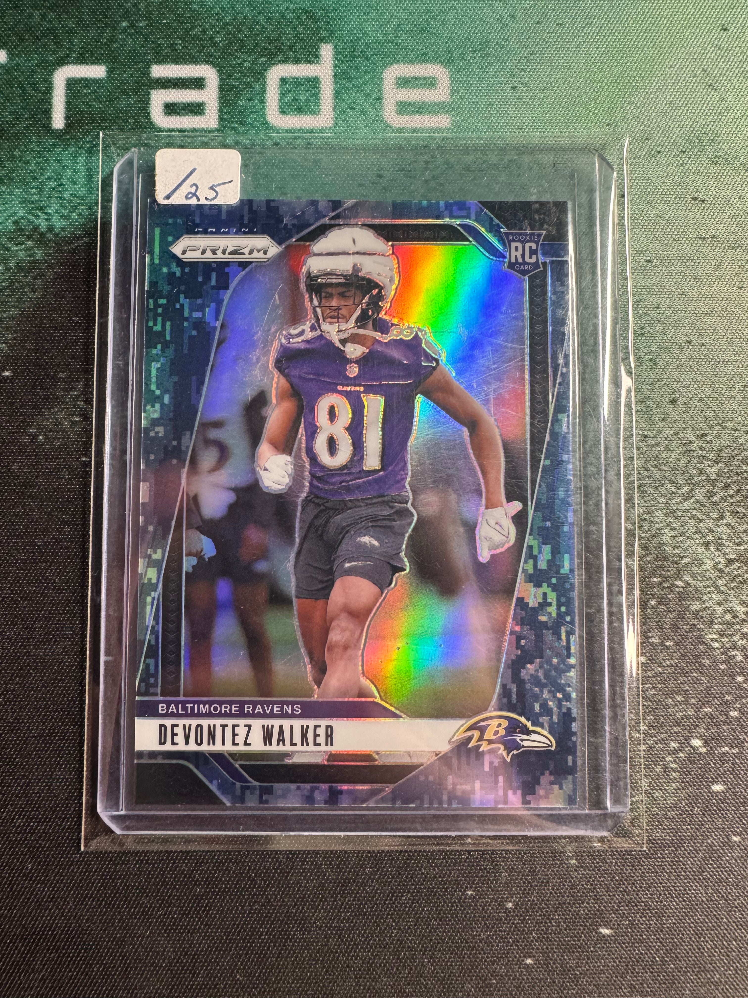 2024 Prizm Devontez Walker blue camo /25