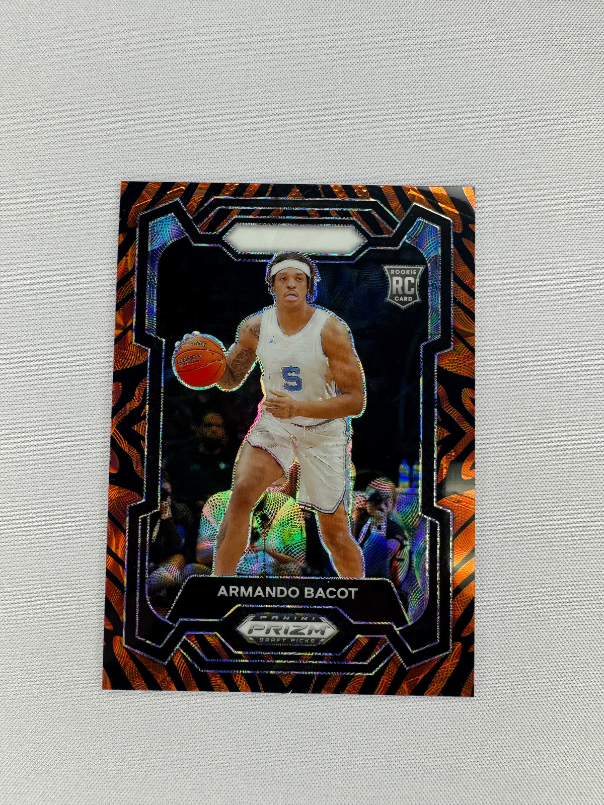 2024 Armando Bacot Prizm Draft Picks 79 Tiger-1