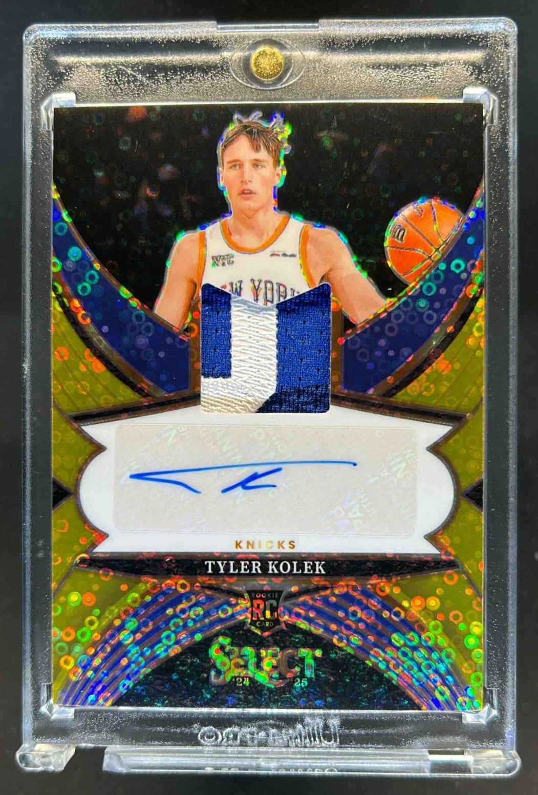 2024 select gold /10 Tyler kolek auto raja-kol