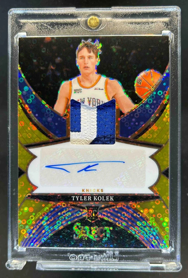 2024 select gold /10 Tyler kolek auto raja-kol-1