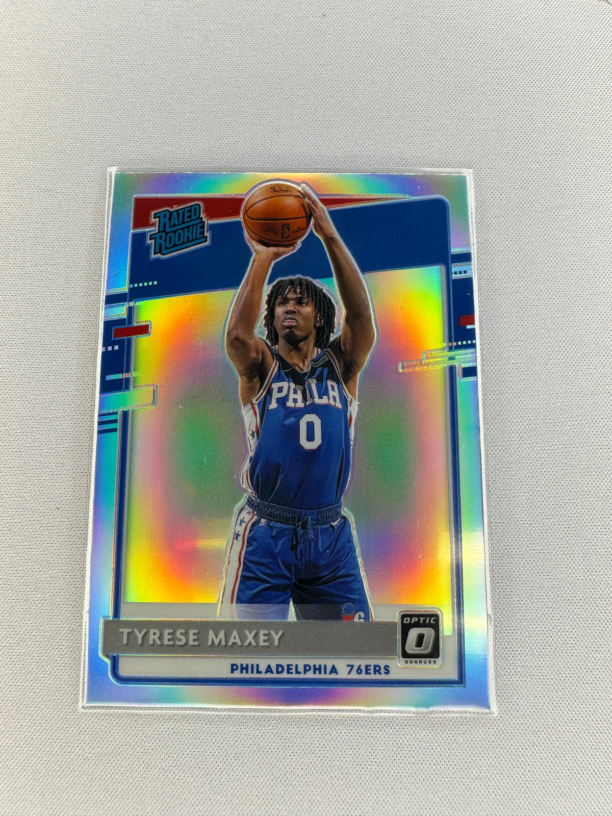 2020 optic Tyrese Maxey holo
