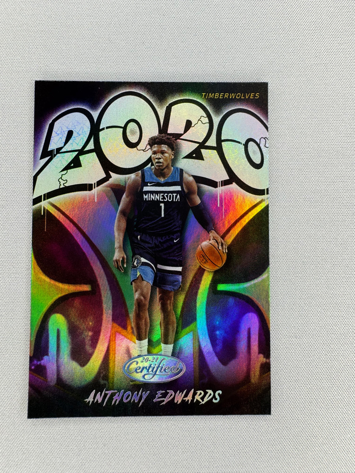 2020 Anthony Edwards certified 30
