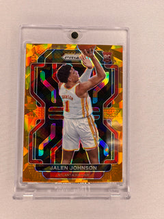 2021 Jalen Johnson orange ice PRIZM 305-1