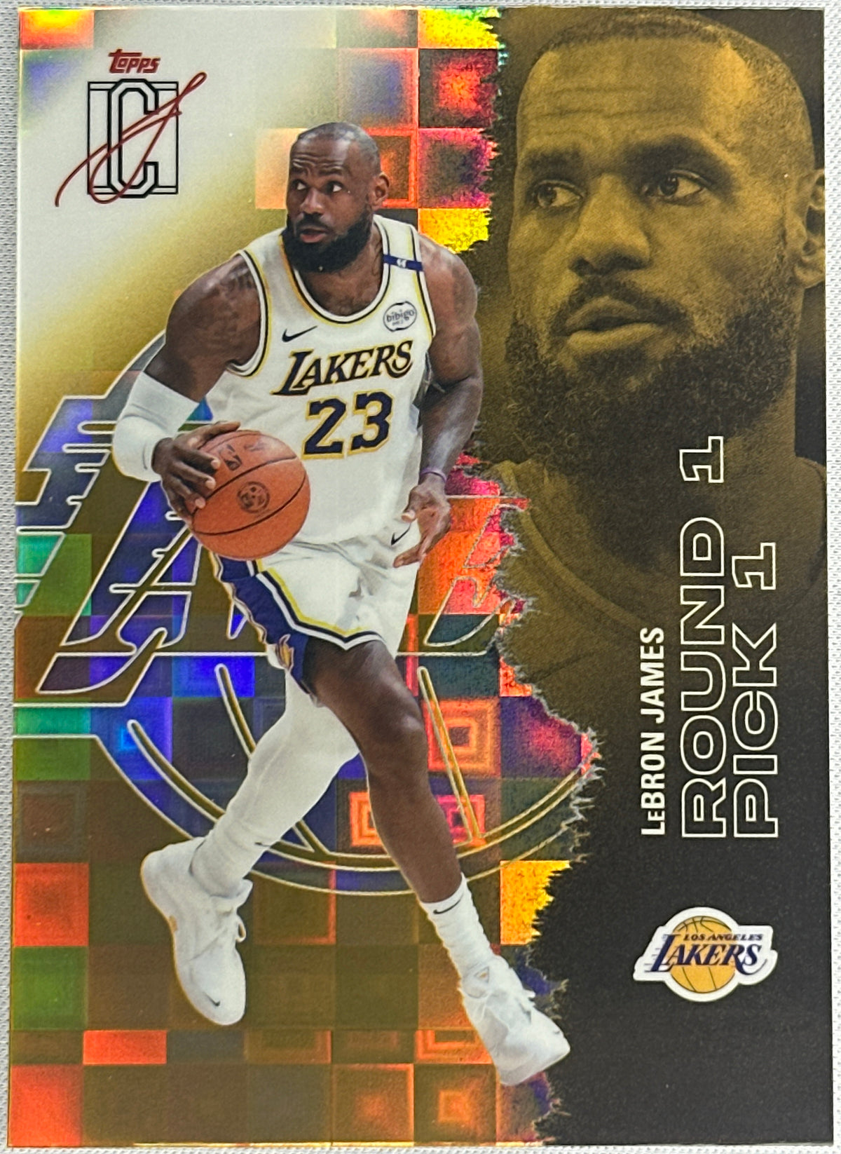 2026 Topps Signature Class LeBron James Pandora Refractor #51