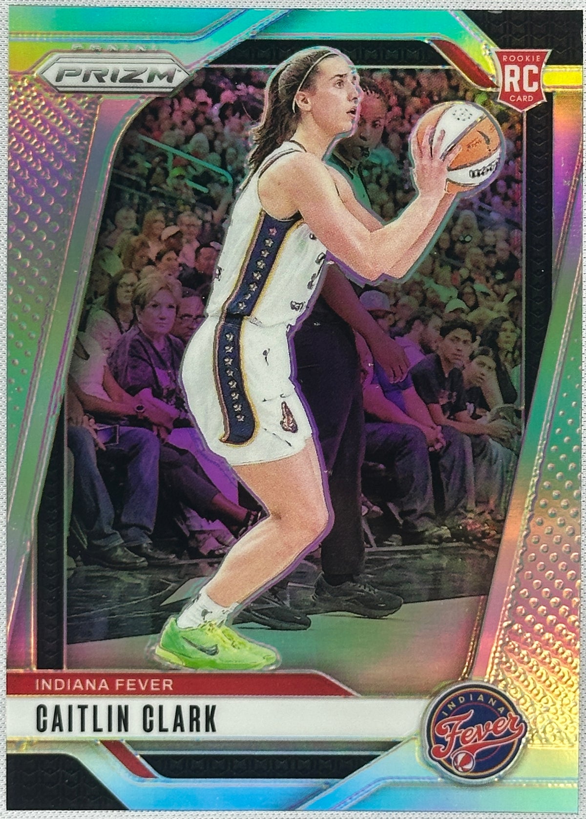 2024 WNBA Prizm Caitlin Clark Silver Rookie RC #22-1