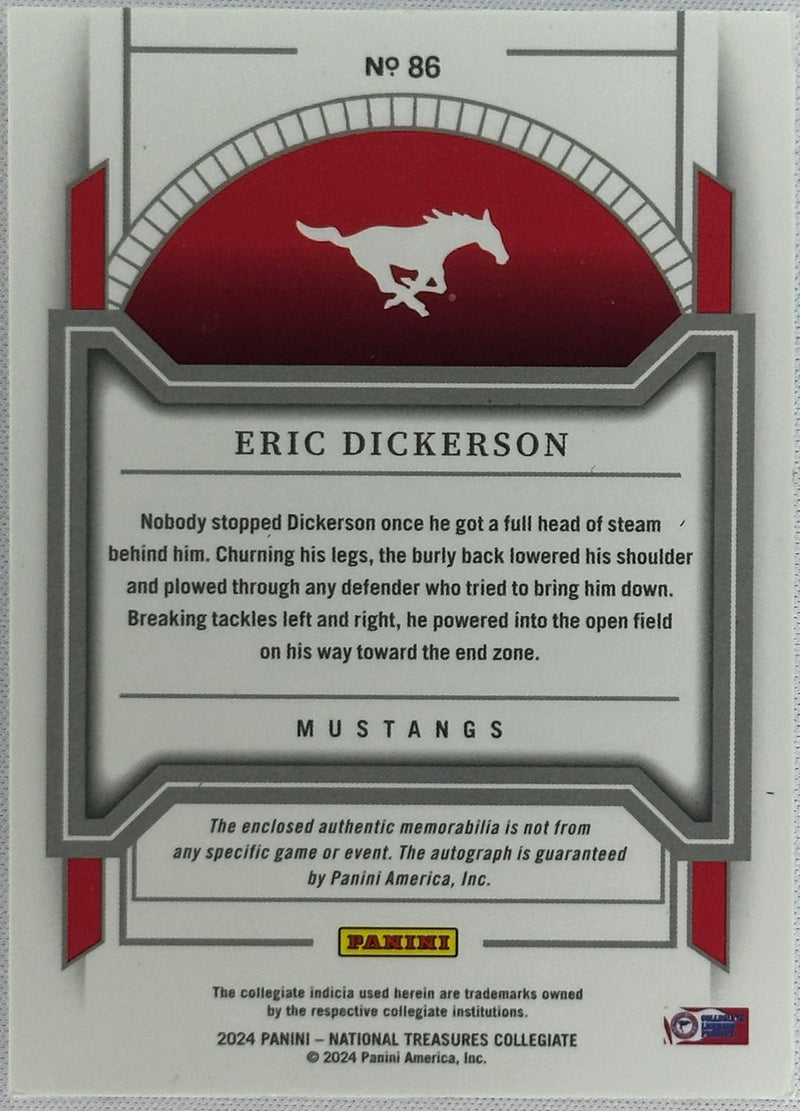 2024 National Treasures Eric Dickerson Auto /11 #86-2