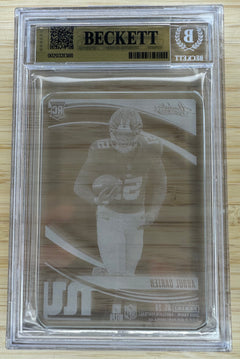 2020 Absolute Glass Abdul Carter #26 BGS 9.5-2