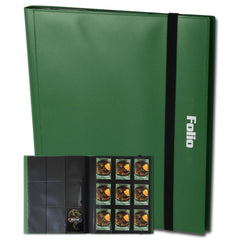 BCW 9-Pocket  Double Pages  Binder Green-1