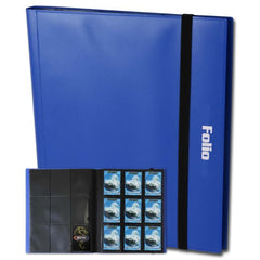 BCW 9-Pocket  Double Pages  Binder Blue-1