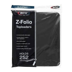 BCW Toploaders Z-Folio Binder 252 holds-1