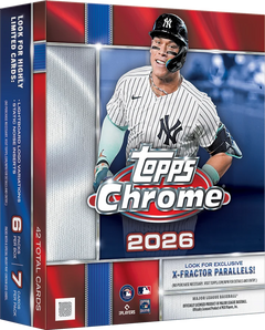 2026 Topps chrome baseball mega box pack-1