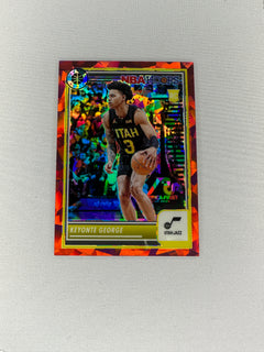 2023 Premium Stock Keyonte George Red Ice Rookie RC /99 #98-1