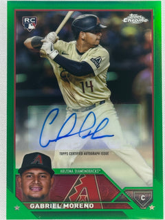 2023 Topps Chrome Gabriel Moreno Rookie RC Auto /99 #AC-GM-1
