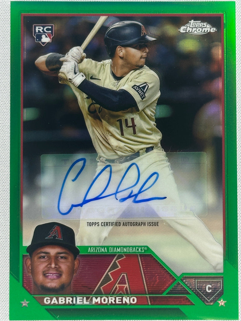 2023 Topps Chrome Gabriel Moreno Rookie RC Auto /99 #AC-GM-1