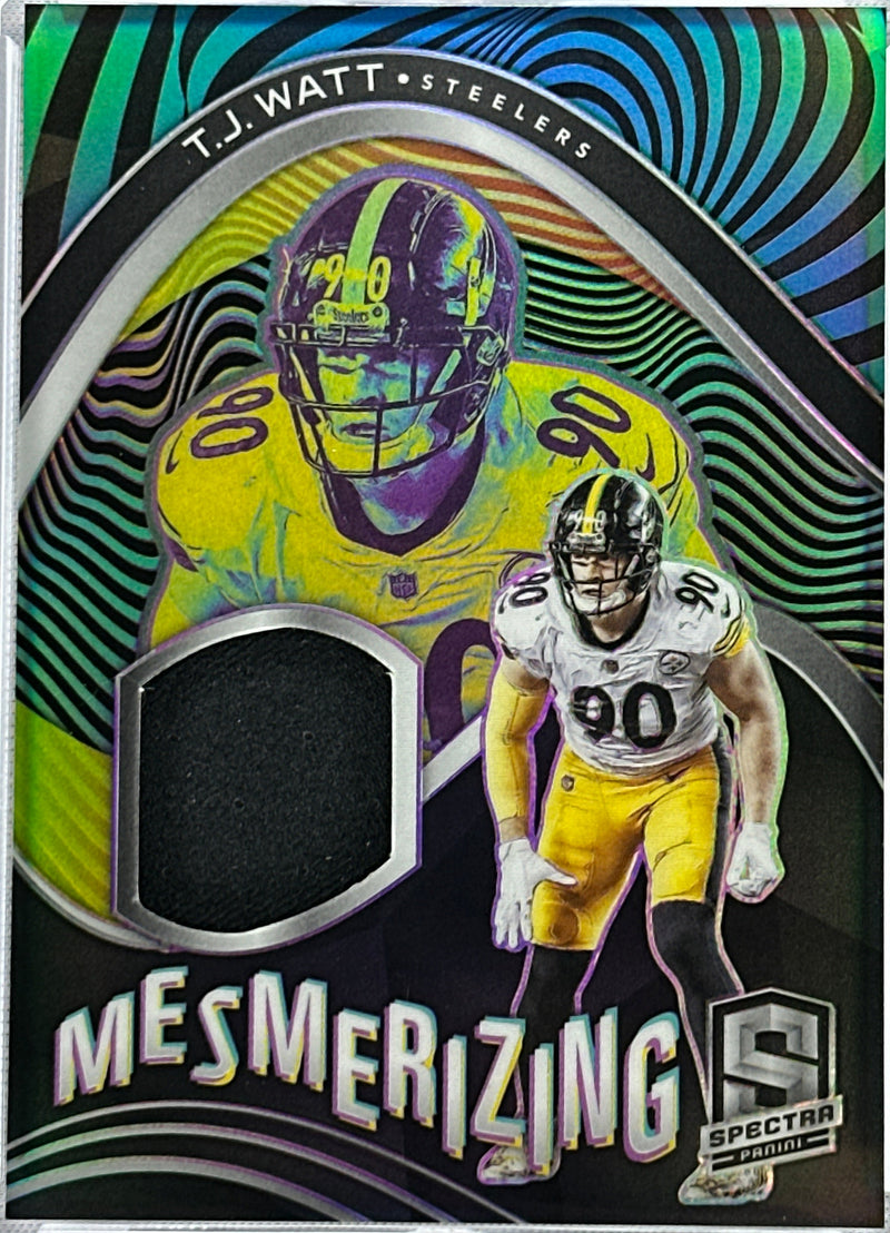 2021 Spectra Prizm T.J. Watt Mesmerizing Patch /49 #ME-TJ-1