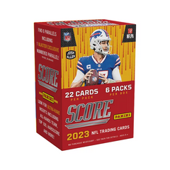 2023 Panini Score NFL Football Blaster Box - 6 Packs Per Box/22 Cards Per Pack-1