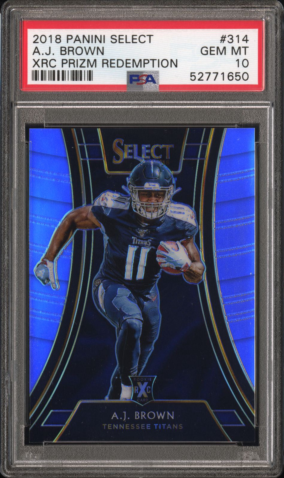 2018 AJ Brown XRC PSA 10