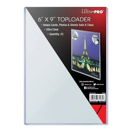 6 x 9 top loader ultra pro 25 pack-1