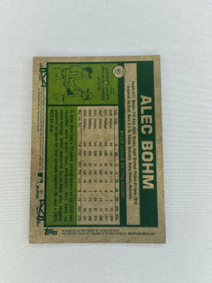 2026 Topps Heritage Alec Bohm Red /5 #81-2