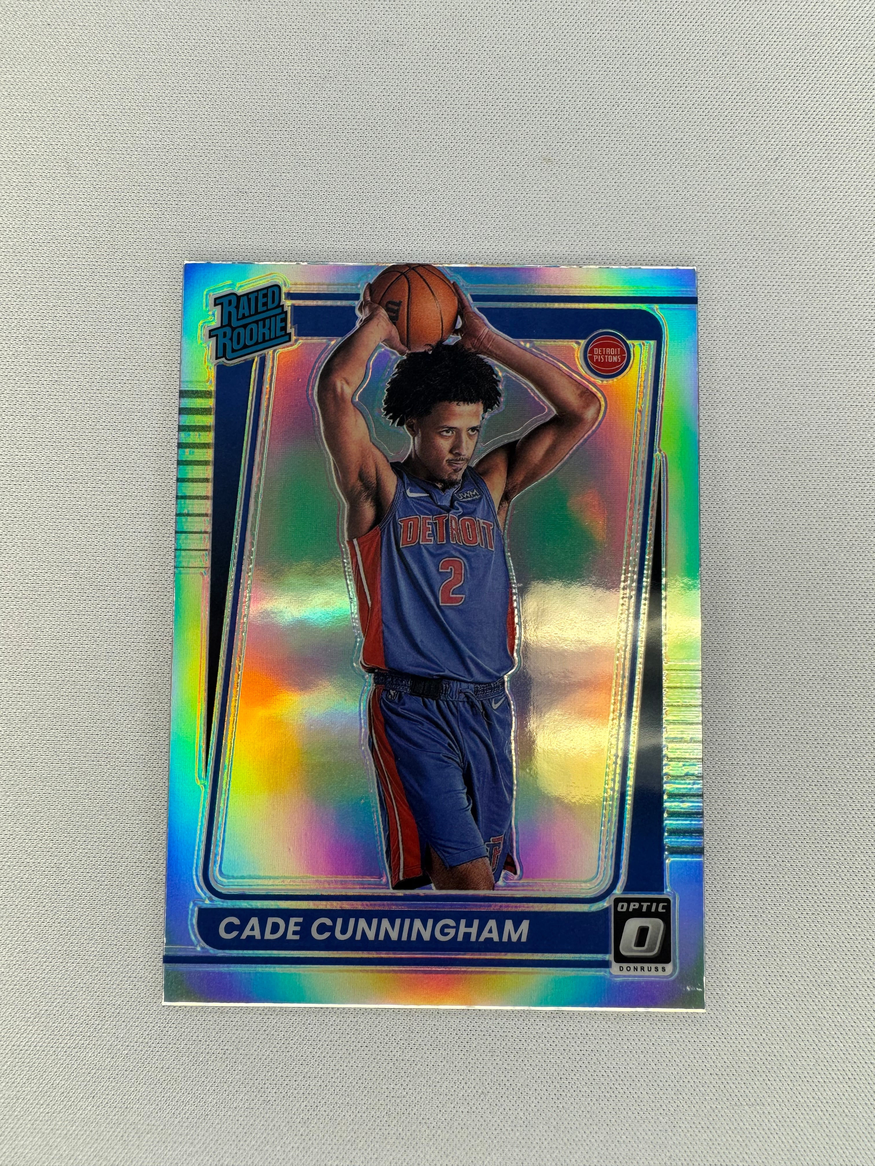 2021 Donruss Optic Cade Cunningham Holo #161