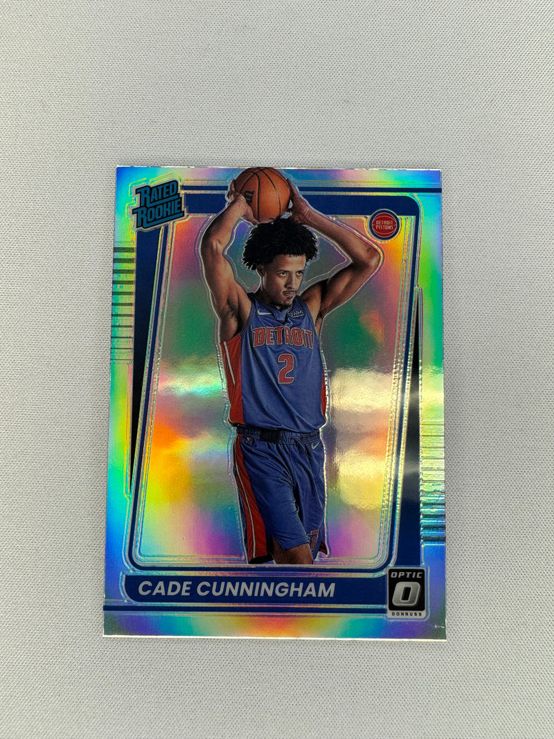 2021 Donruss Optic Cade Cunningham Holo #161-1