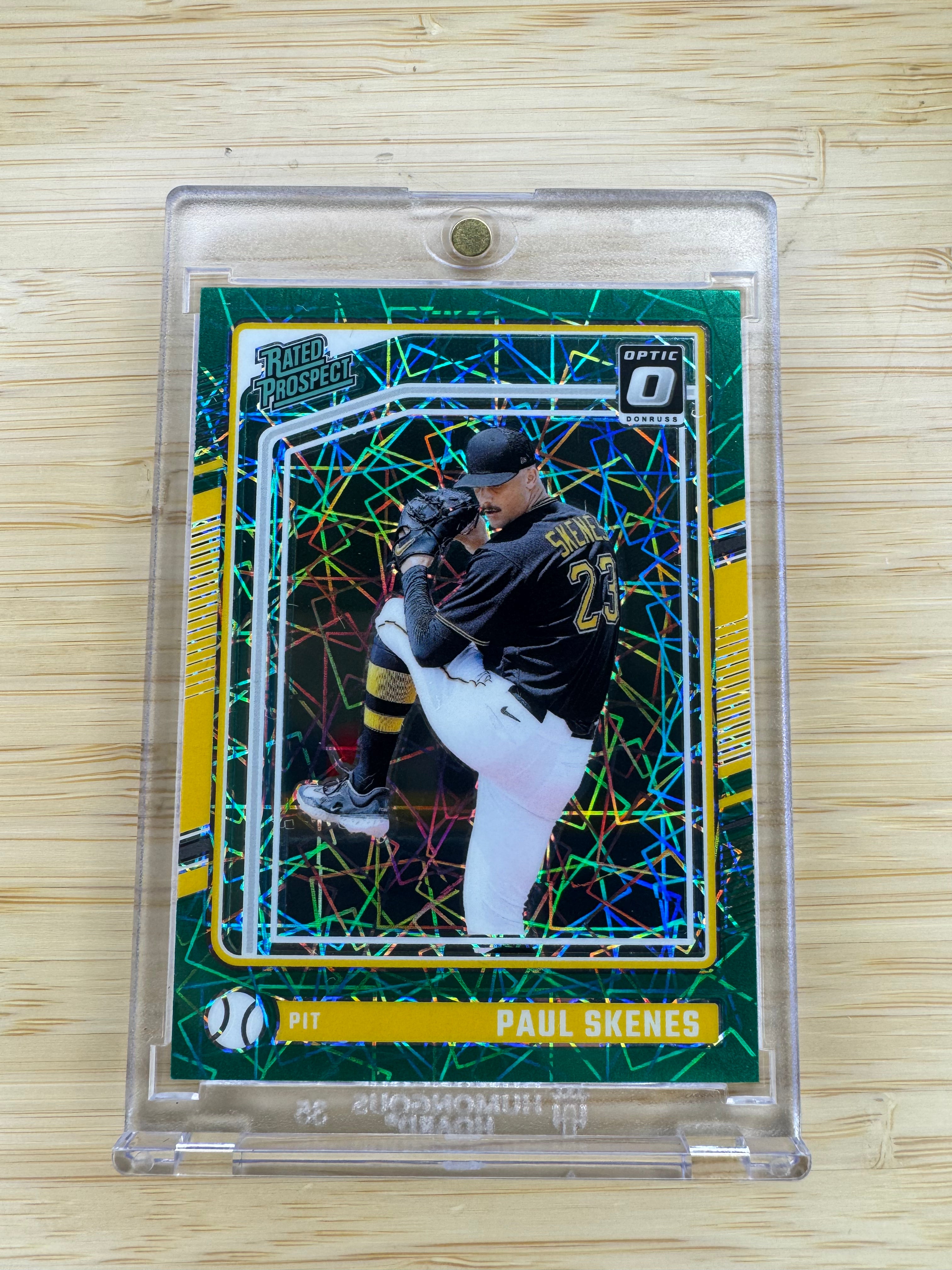 2024 Donruss Paul Skenes Green Velocity #131 /149