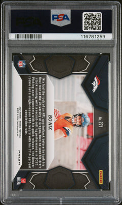 2024 PANINI MOSAIC #271 BO NIX MOSAIC PSA 10-2