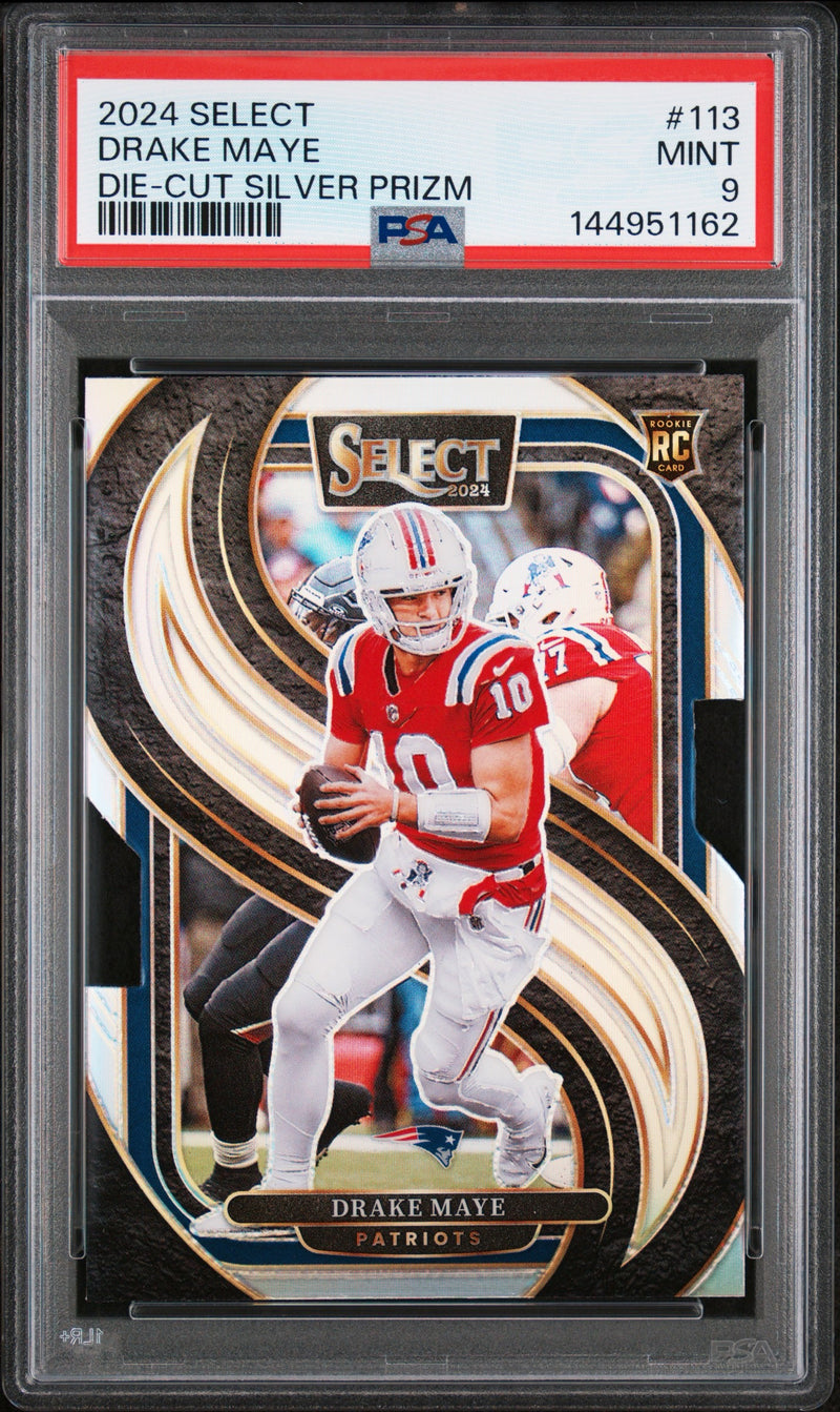 2024 Select Drake May Die-Cut Silver #113 PSA 9-1