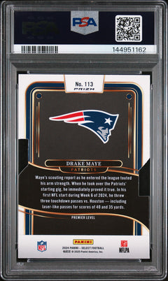 2024 Select Drake May Die-Cut Silver #113 PSA 9-2
