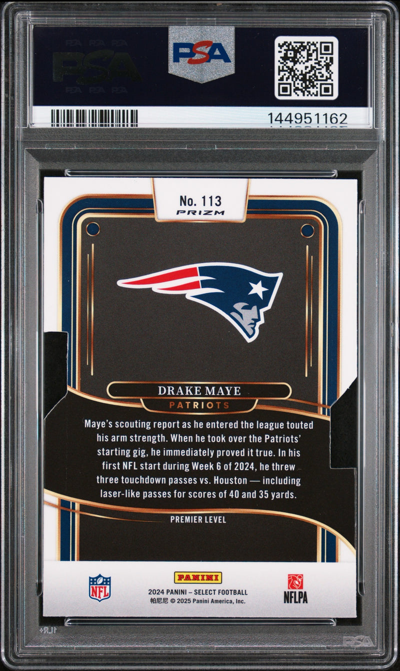 2024 Select Drake May Die-Cut Silver #113 PSA 9-2