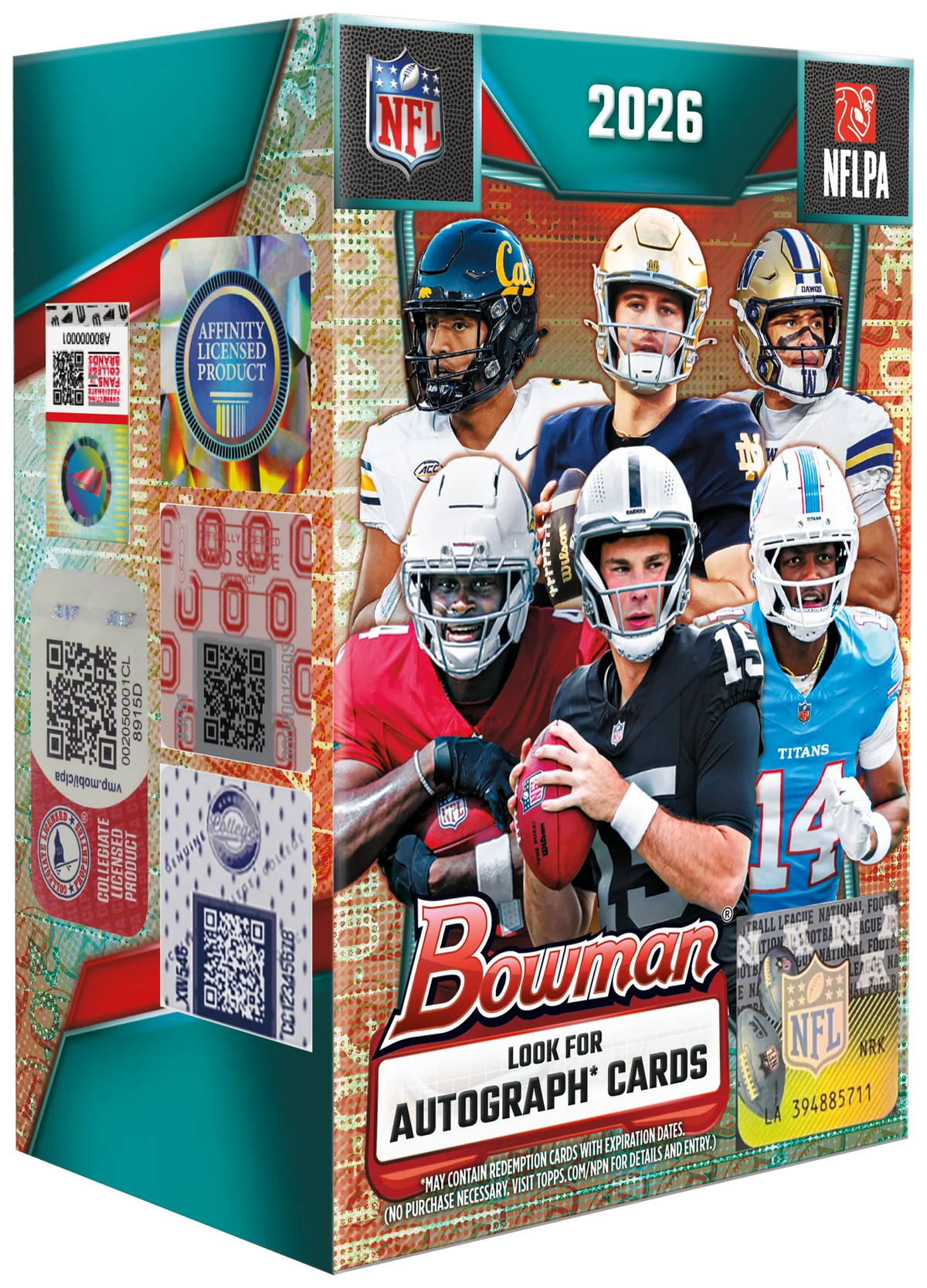 2026 Bowman Football Blaster Box-1