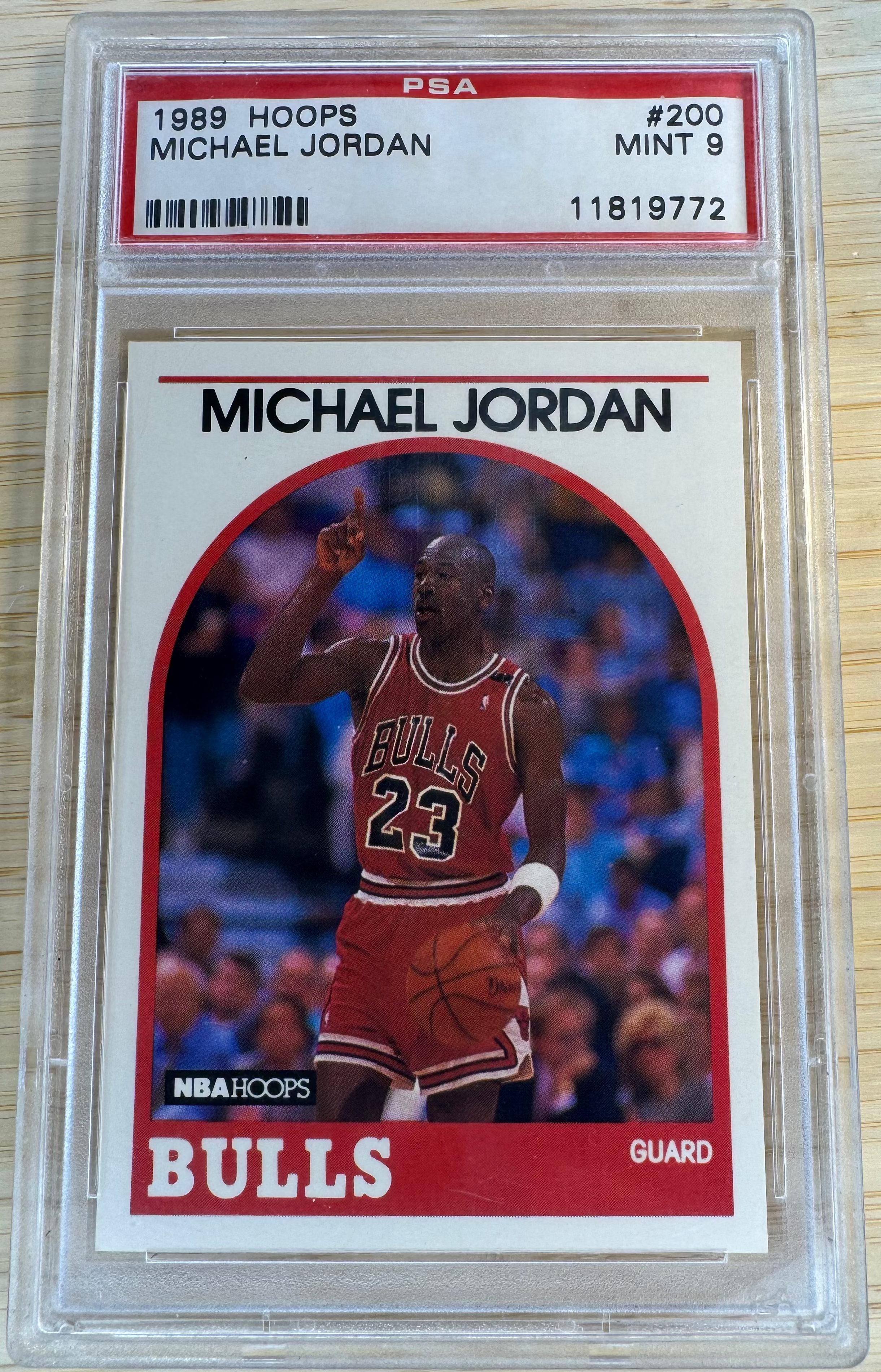 1989 Hoops Michael Jordan #200 PSA 9
