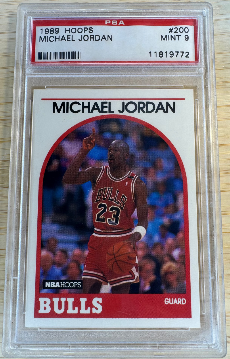 1989 Hoops Michael Jordan #200 PSA 9-1