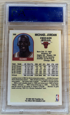 1989 Hoops Michael Jordan #200 PSA 9-2