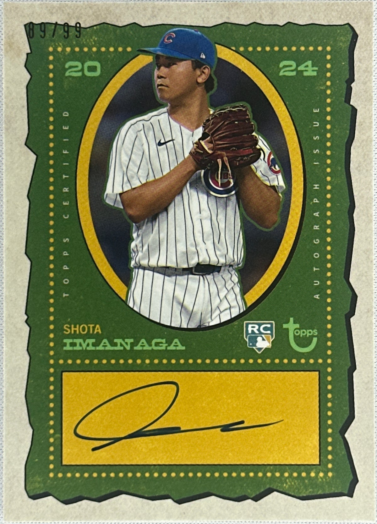 2024 Topps Certified Brooklyn Collection Shota Imanaga Rookie RC Auto /99 #AC-SI