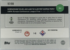 2024 Topps Olympiacos FC Title Winners Green /99 #94-2