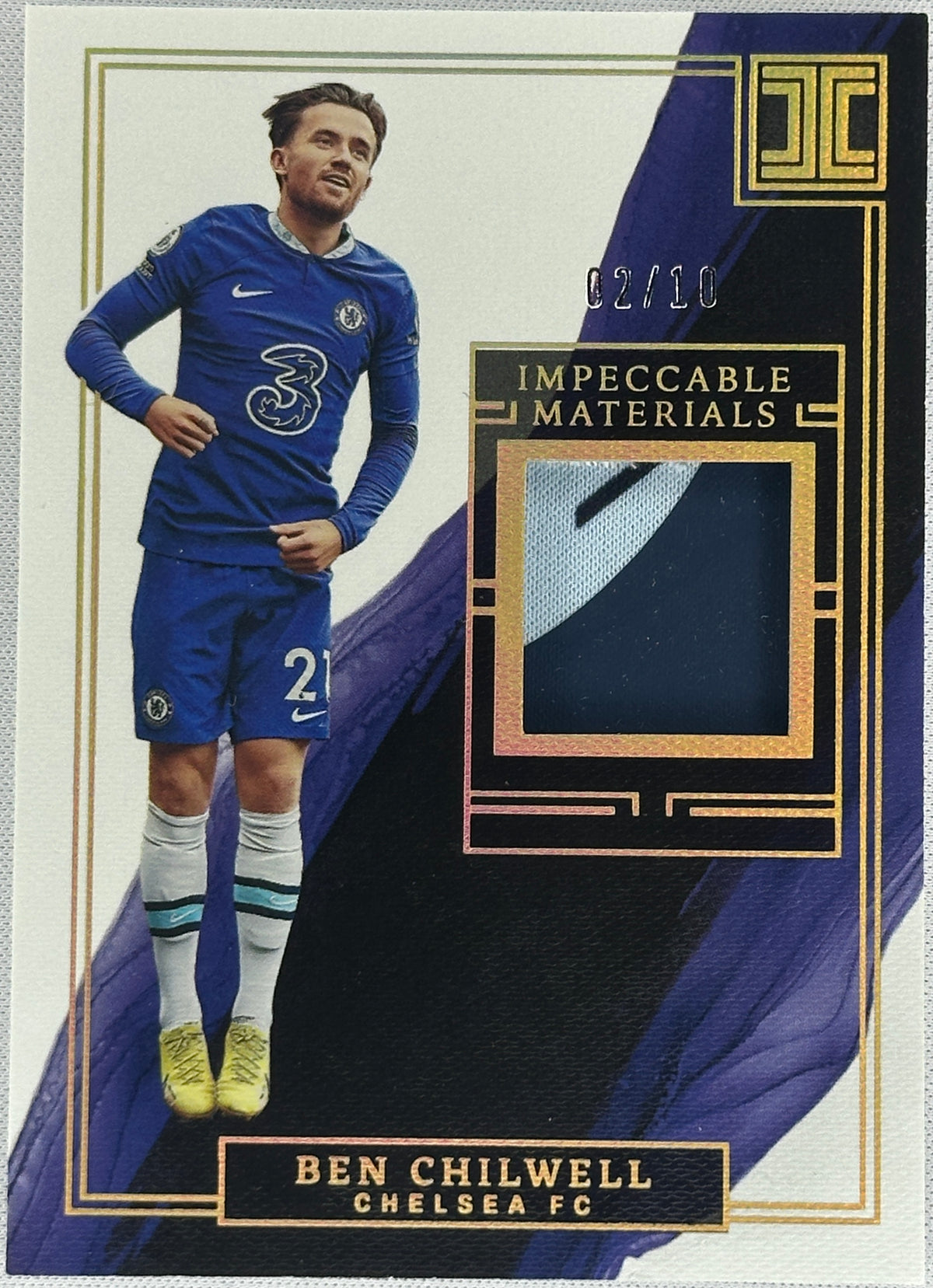 2022 Impeccable Materials Premier League Ben Chilwell /10 #IM-BC