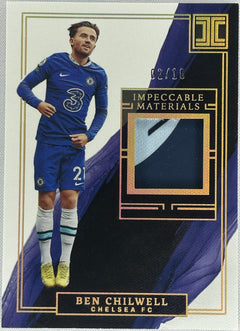 2022 Impeccable Materials Premier League Ben Chilwell /10 #IM-BC-1