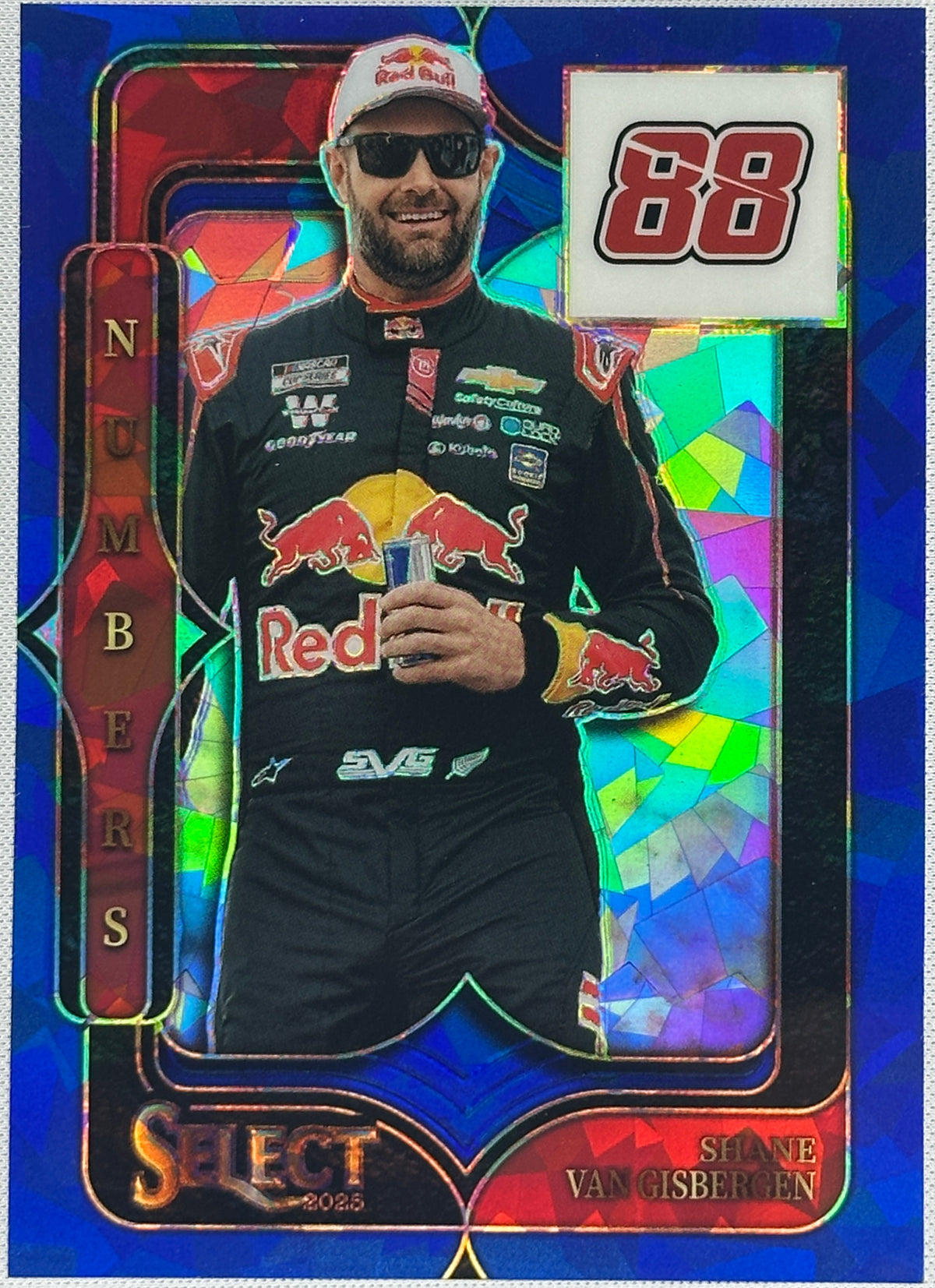 2025 Select NASCAR Shane Van Gisbergen Numbers /35 #12