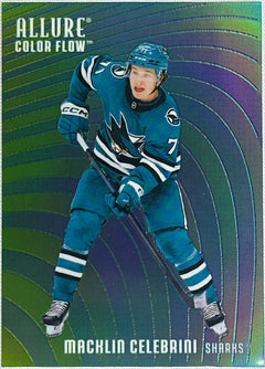 2026 Upper Deck Allure Macklin Celebrini Color Flow Case Hit #CF-28-1