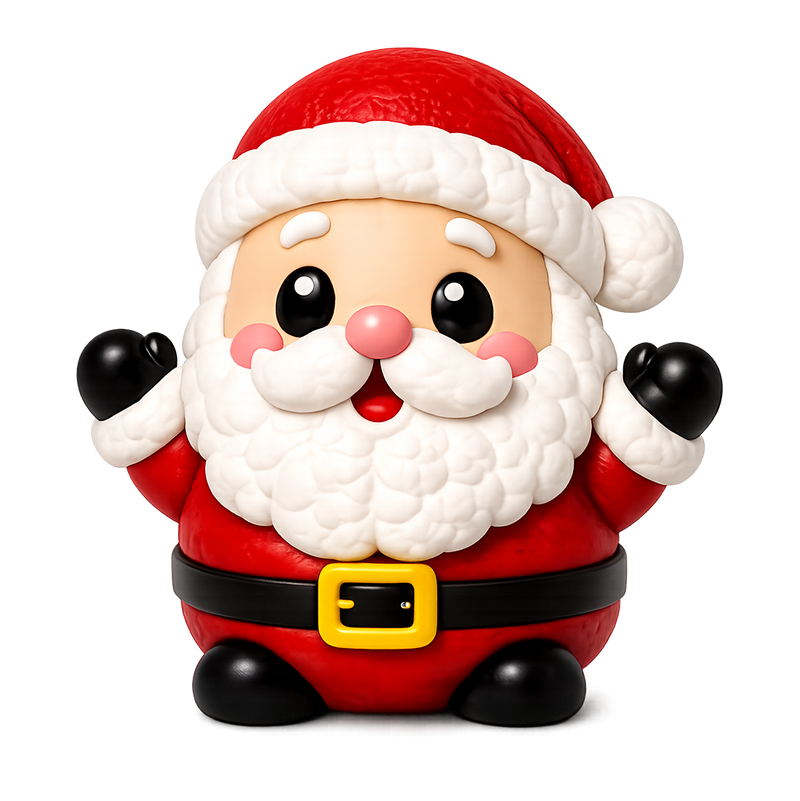 Fun Doh JUMBO Christmas Squishy Toy - 8/Display-6