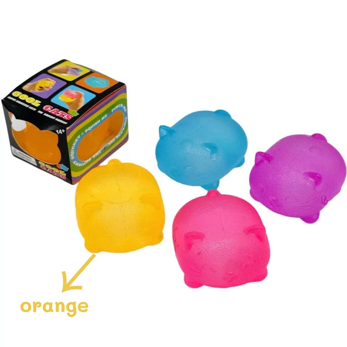 Nice Cube jelly hop & popsicle Translucent Slow Rising Stress Relief Squeeze Toy-17