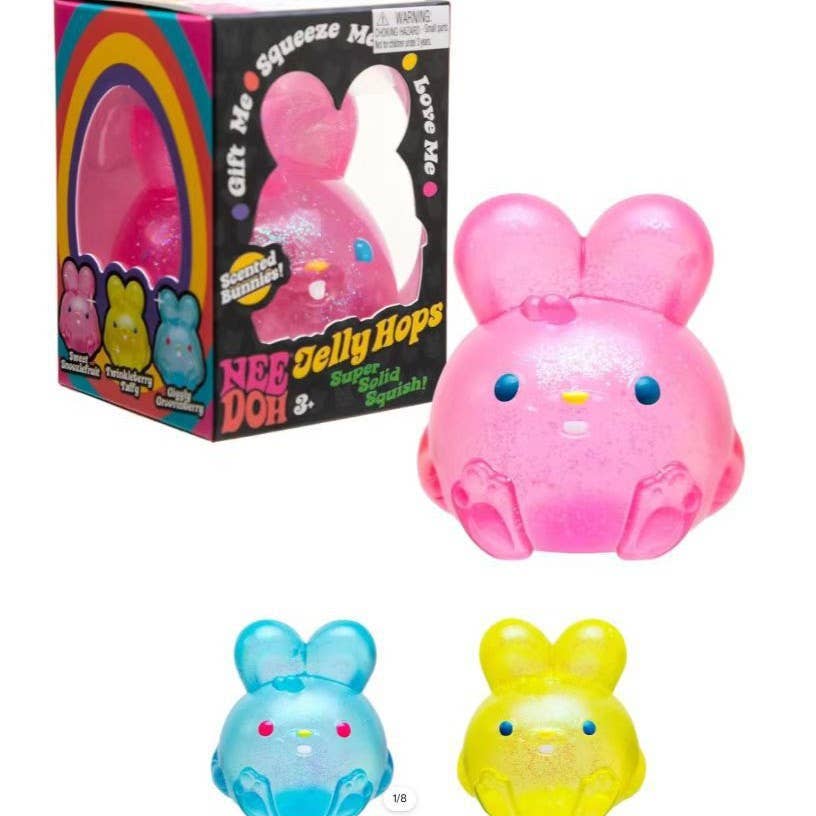 Nice Cube jelly hop & popsicle Translucent Slow Rising Stress Relief Squeeze Toy-8