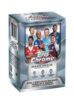 2025-26 Topps Chrome UEFA Club Competitions Value Box-1