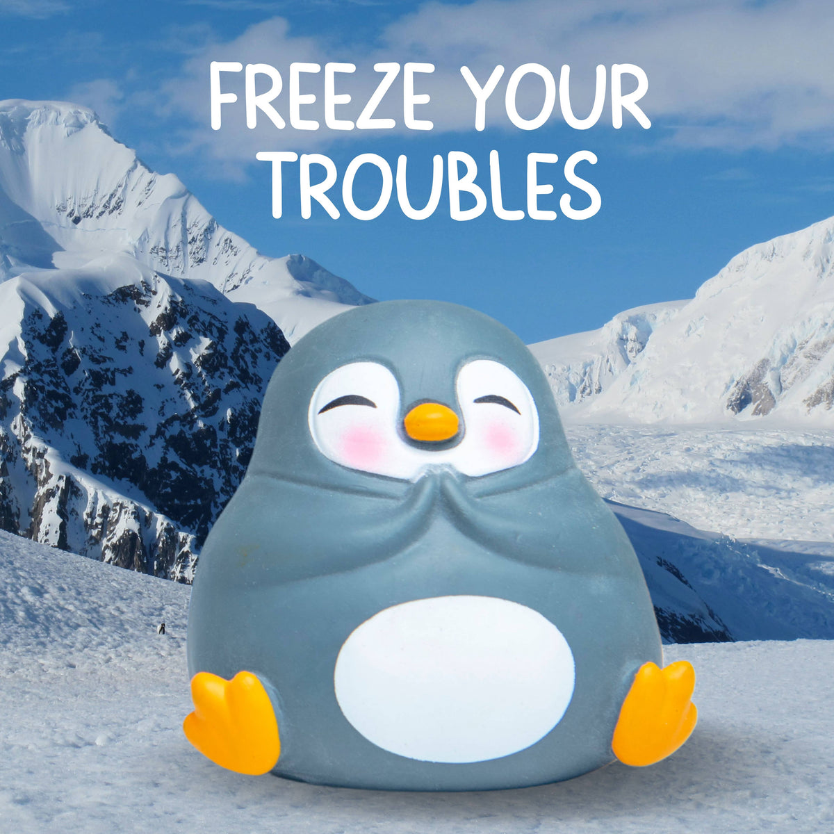 Squishy Stress Ball Toy - Zenguin - Novelty Fidget Squishies-5