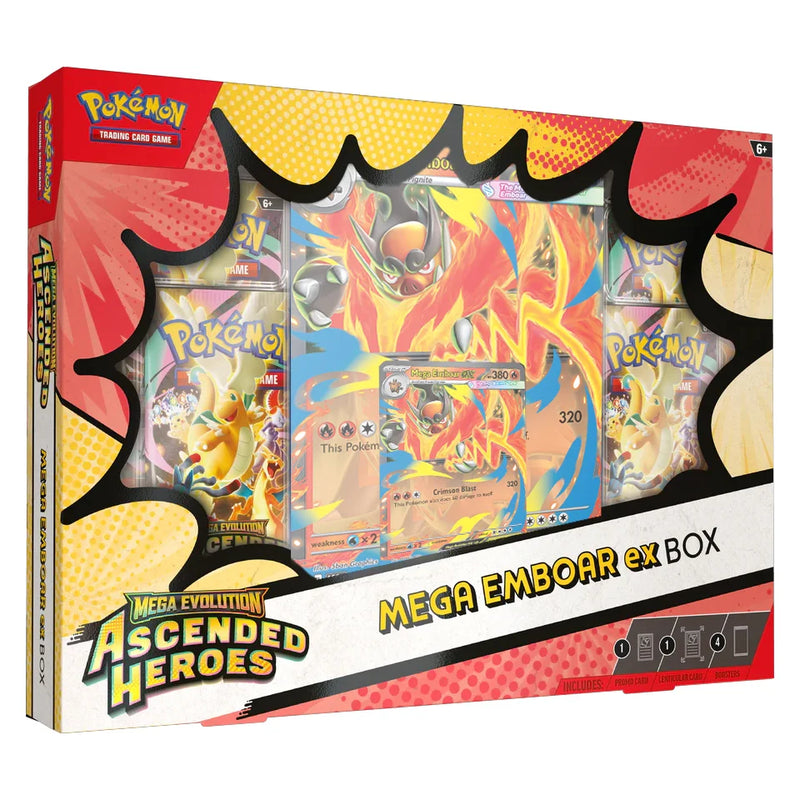 2026 Ascended Heroes Mega Emboar ex Box-1
