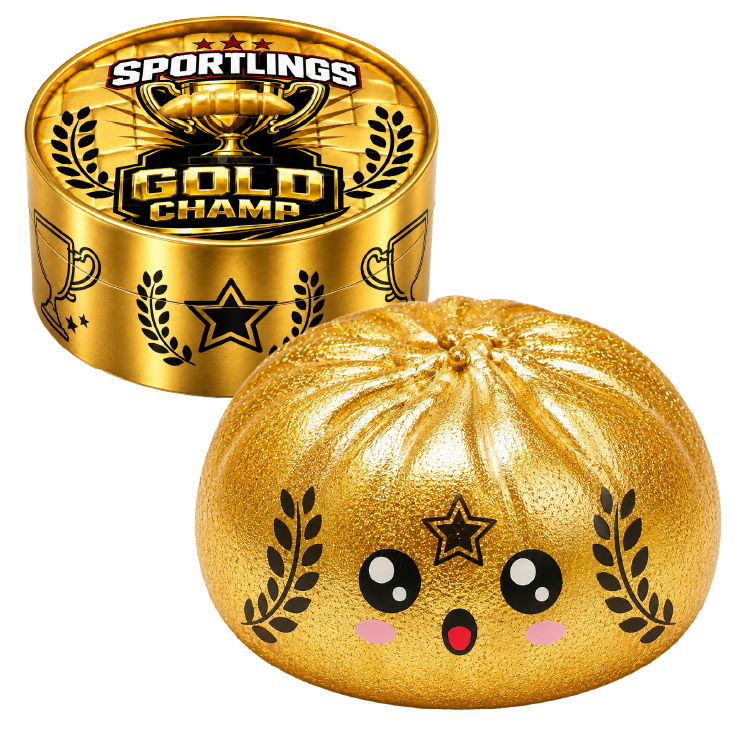 Fun Doh Sports Dumpling Squishy Fidget Toy - 12/Display-6