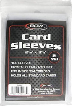 BCW card penny sleeves￼￼-1